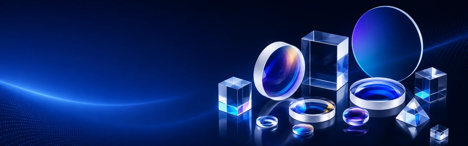 Optical lenses windows and prisms for technical product selection