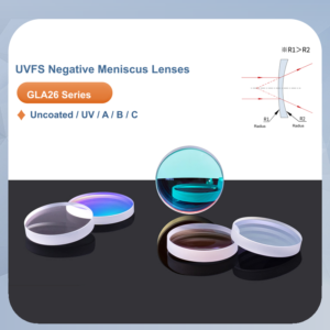 UV Fused Silica Negative Meniscus Lenses — GLA26 Series